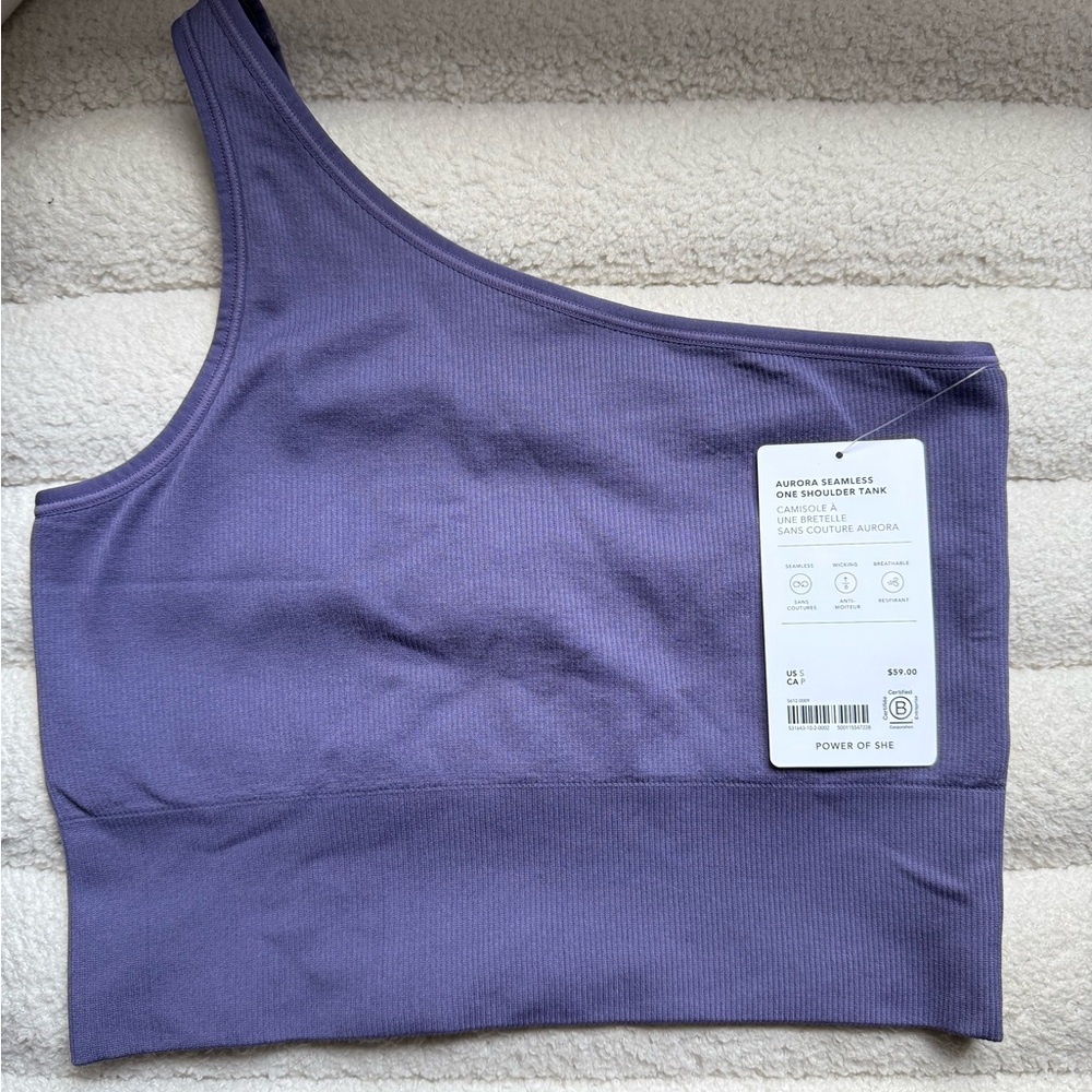 Athleta Lavender Seamless Tank